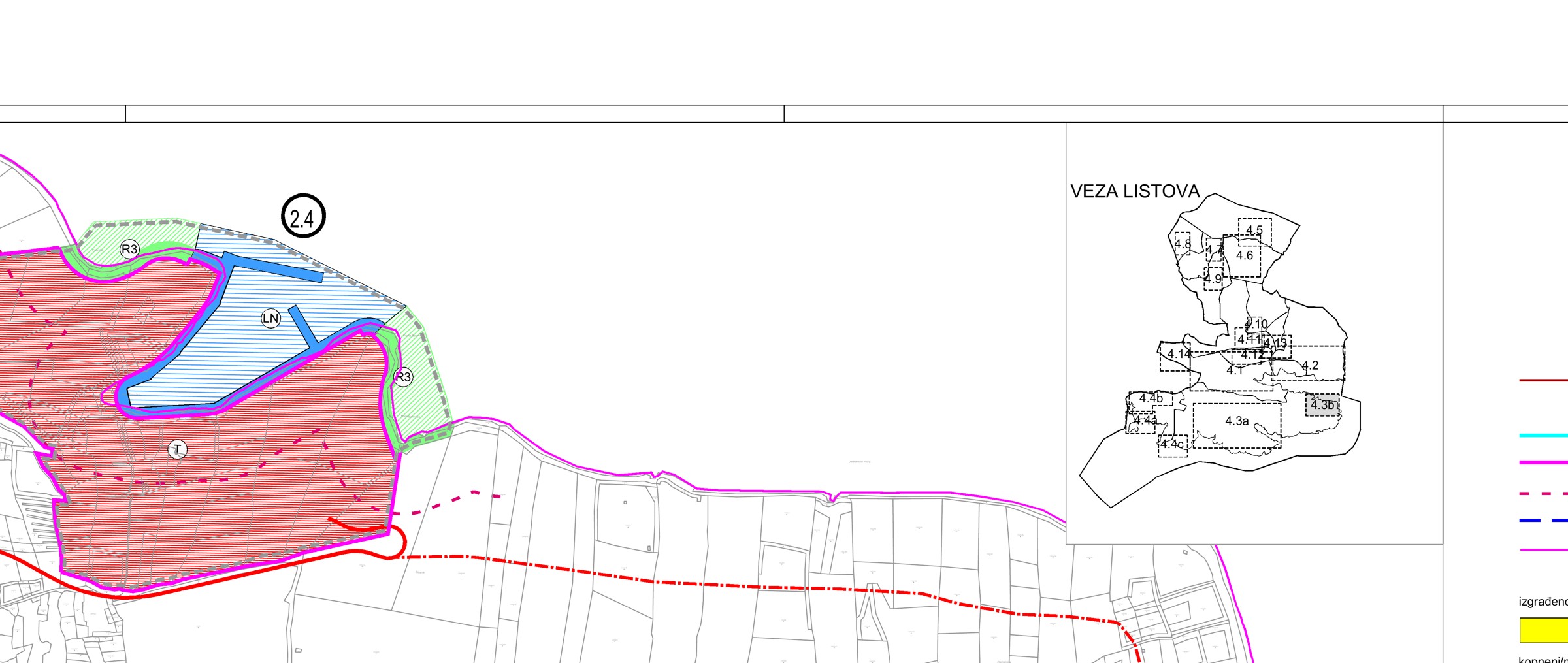 Wider-area spatial planning map excerpt from the supplied brochure